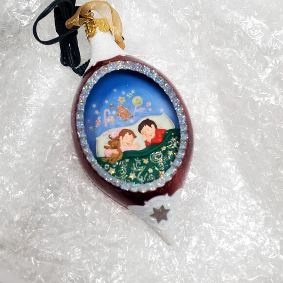 Hallmark Keepsake Ornament 2005 Sugarplum Dreams Illuminations And powerbox New - Picture 4 of 6